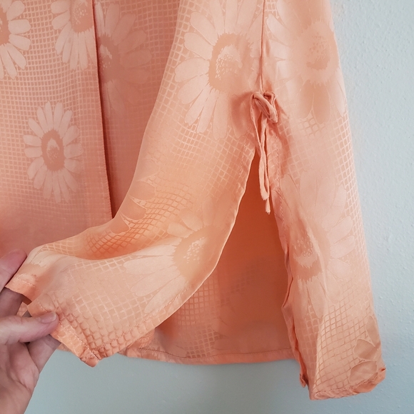 100% SILK PAJAMA SET SZ PM NWOT SOFT SURROUNDINGS - Picture 4 of 11